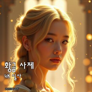 황금빛 태양의 사제 - 시선을 멈추는 실사풍 디지털 아트