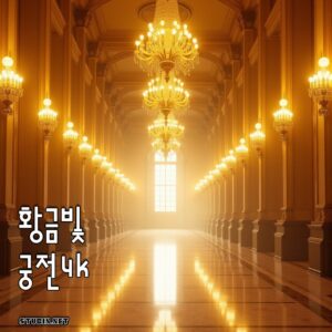 유럽 고성의 황금 홀 - 품격과 행운을 불러오는 왕실 판타지 아트