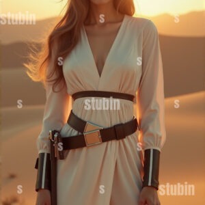 사막의 황혼을 걷는 스타 코스프레-SF 감성 실사풍 1번 이미지