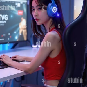 레드 톱 소녀 1번 이미지