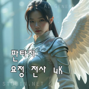 판타지 요정 전사 코스프레