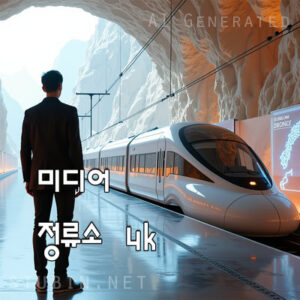 사이버네틱 크리스탈 동굴의 미디어 월 정류소 섬네일