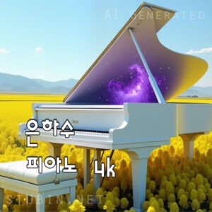 은하수가 흐르는 천상의 피아노 노란 유채꽃밭 섬네일